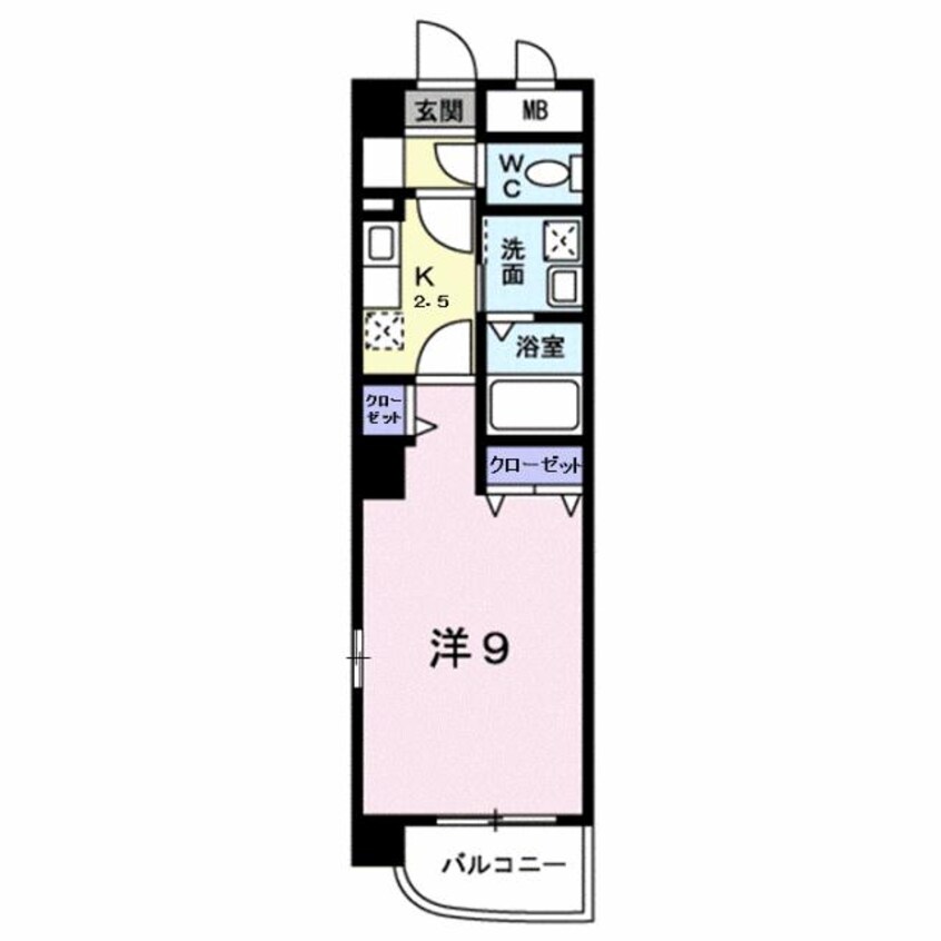 間取図 レガート元町