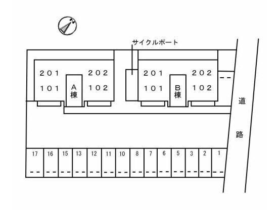  ソレイユ　Ａ棟