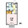 セジュール桜馬場 1Kの間取り