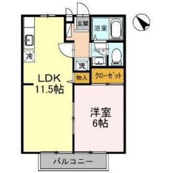 間取図 ＣＡＳＡあしだ　Ａ棟