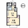 ブランシェ（新湯野） 1DKの間取り
