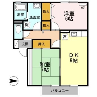 間取図 ローズガーデン