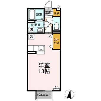 間取図 ソレイユ引野