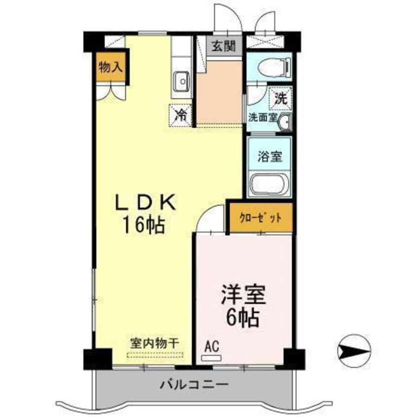 間取図 ローゼ宮尾