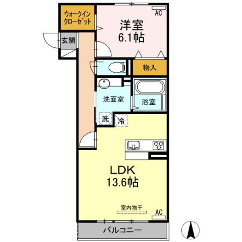 間取図 メゾン・ド・キャトル　Ⅳ（4）