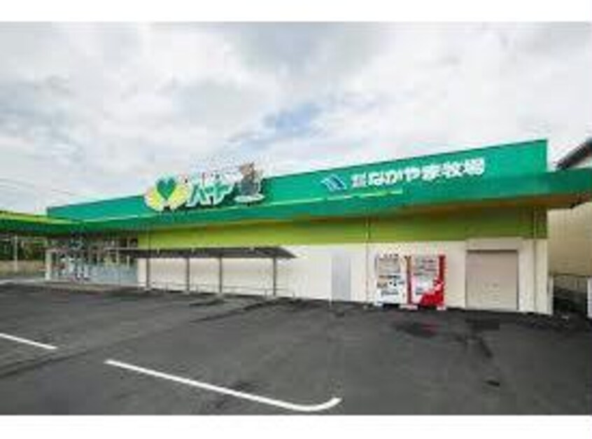 なかやま牧場ハート木之庄店(スーパー)まで735m サニーヒル　久松台Ｂ