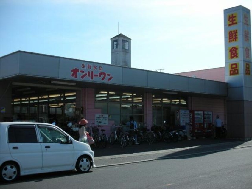 生鮮食品オンリーワン木之庄店(スーパー)まで1026m サニーヒル　久松台Ｂ