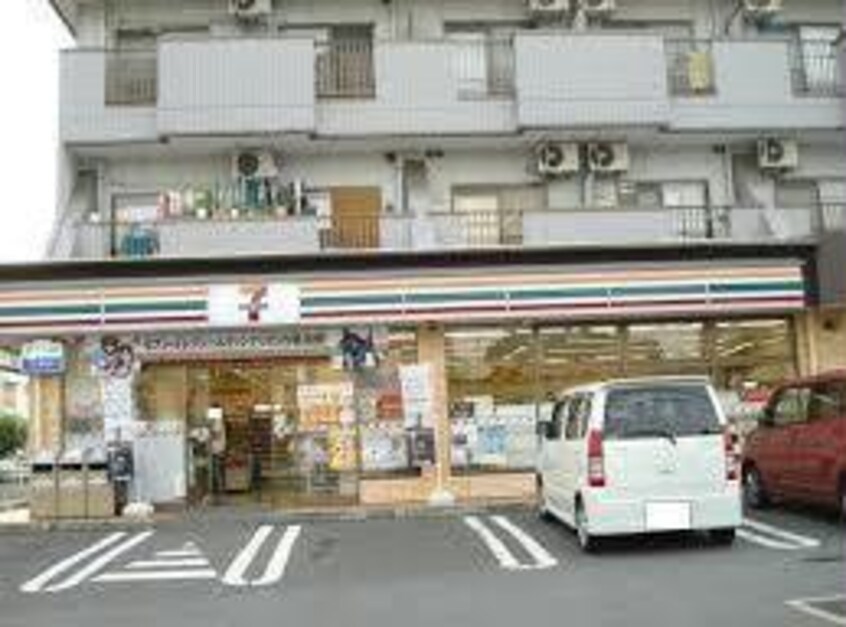 セブンイレブン福山木之庄店(コンビニ)まで581m サニーヒル　久松台Ｂ
