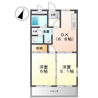 間取図 サニープレイス（南蔵王）