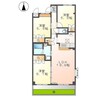 エクセラン春日 3LDKの間取り