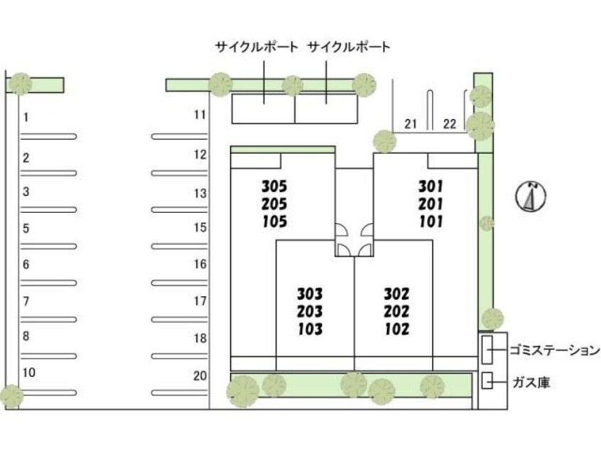  シャラーレ西深津