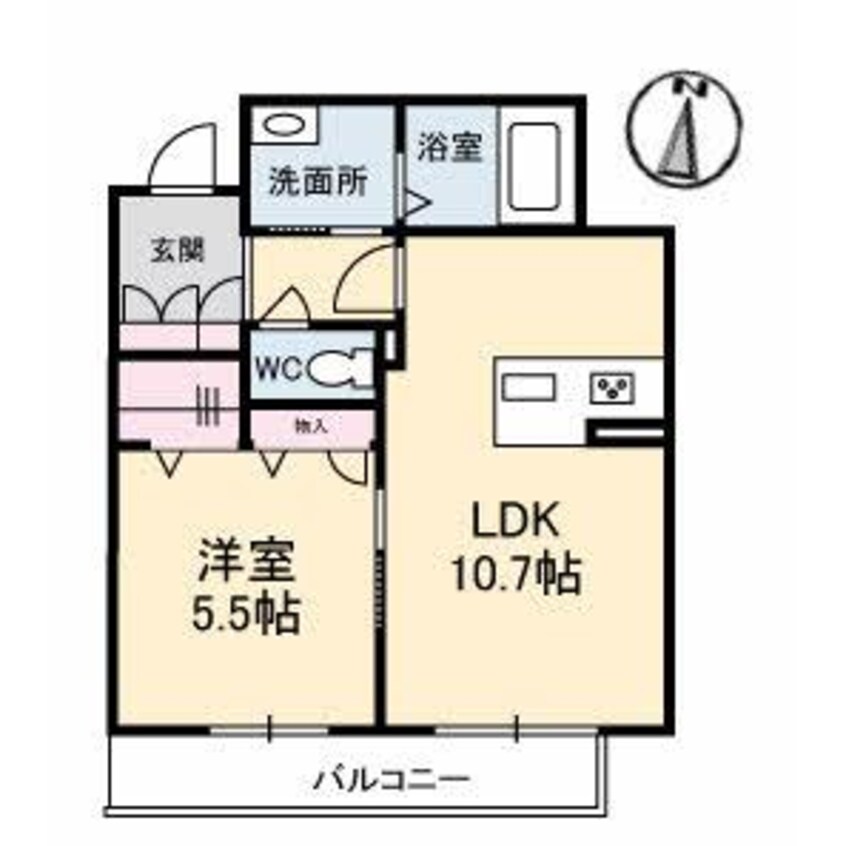 間取図 グランべレオ南本庄三丁目