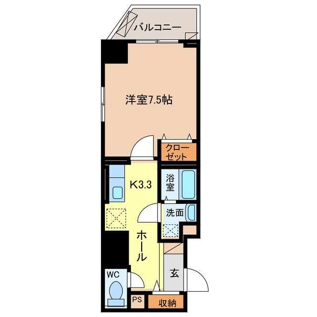 間取り図 プリムローズ宝町