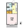 プレジール岡本　A棟 1Kの間取り