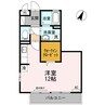 リファルジェント泉　Ｃ棟 1Rの間取り