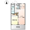 メゾンソレイユ（瀬戸町） 1LDKの間取り