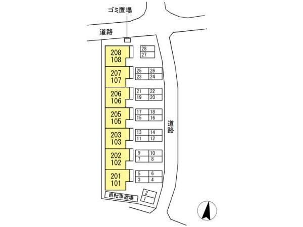 配置図 リヤンAJⅢ