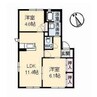 アメニックス福山　五番館 2LDKの間取り