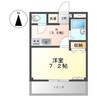 ベルグランデ21 1Kの間取り
