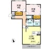 ポートサイドヴィラ　Ⅱ 2LDKの間取り