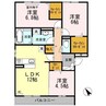 コンフォール（水呑町） 3LDKの間取り