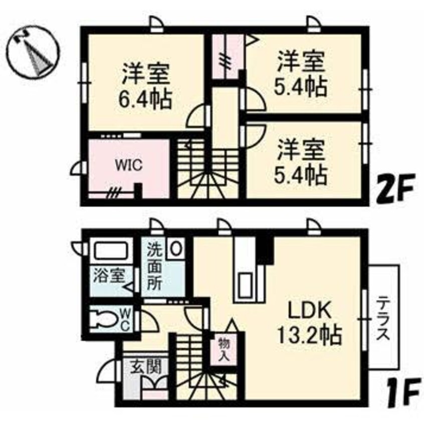 間取図 シャーメゾン　タカラ