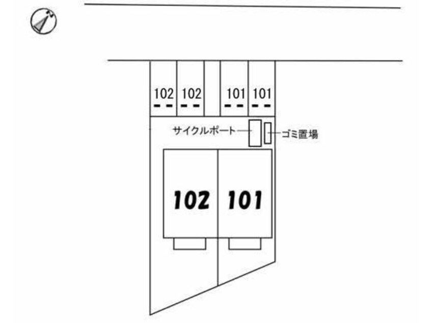 配置図 シャーメゾン　タカラ