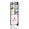 エスパシオ南蔵王 1Kの間取り