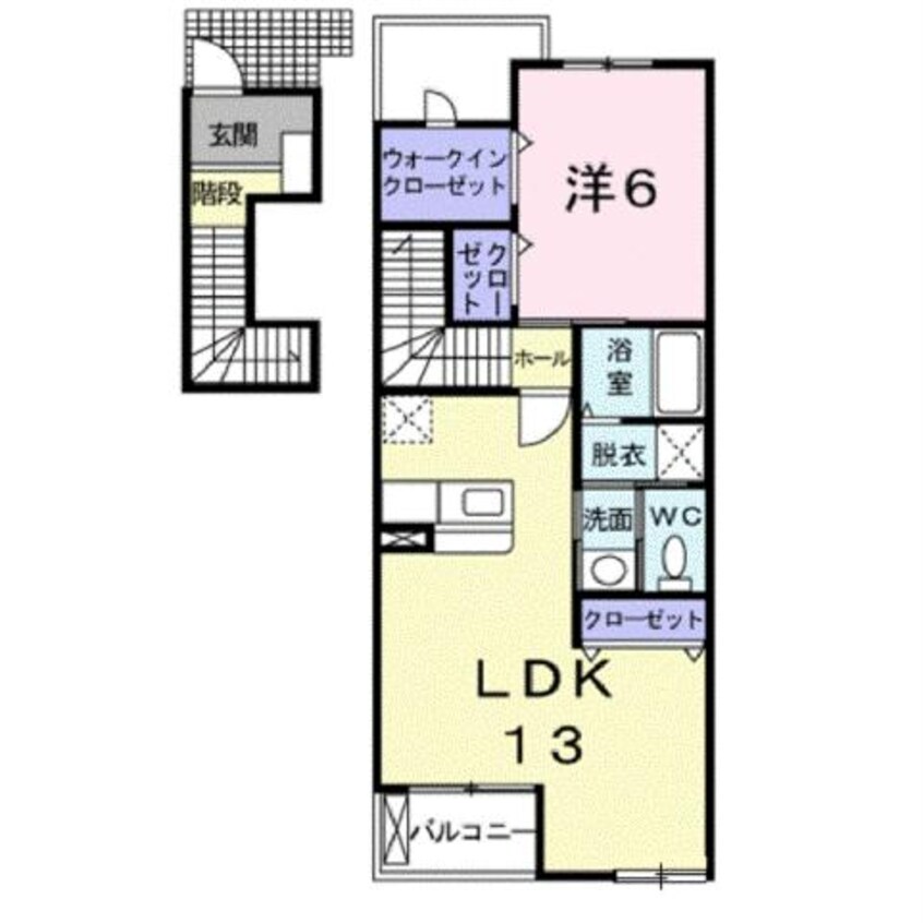 間取図 プラシードＳ