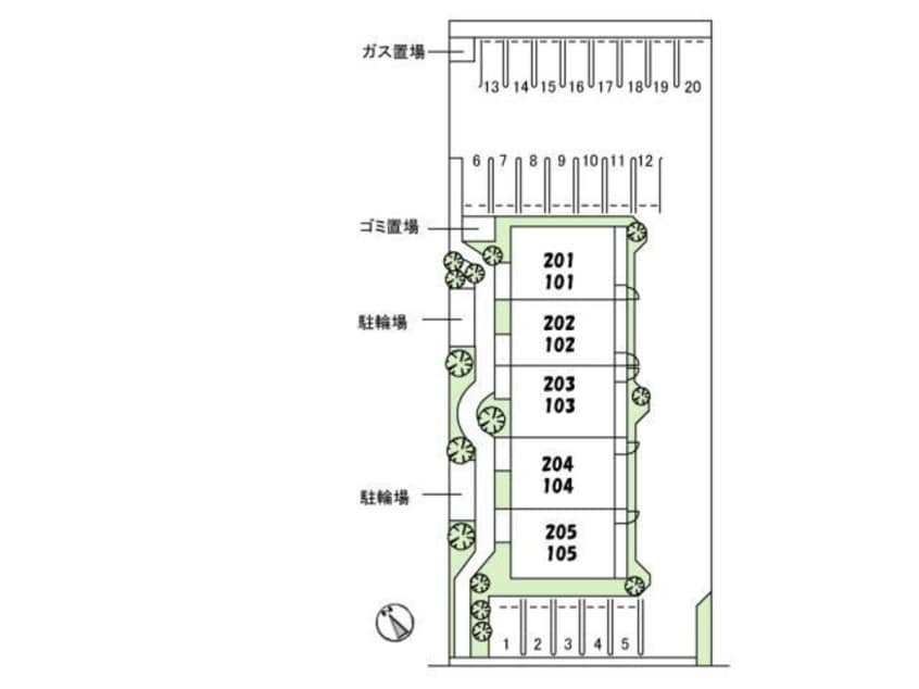 配置図 グラン・ジュテⅢ