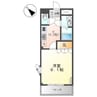 インテリジェントスペース 1Kの間取り