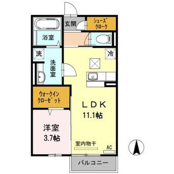 間取図 アジャート手城