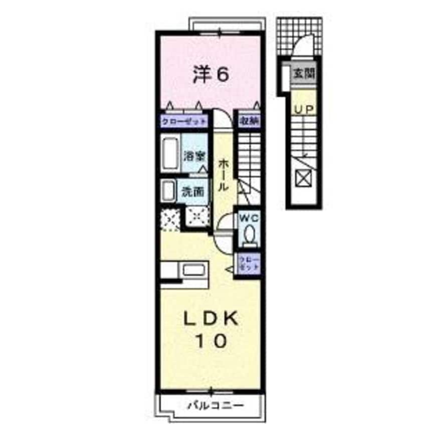 間取図 カーサフェリーチェＣ
