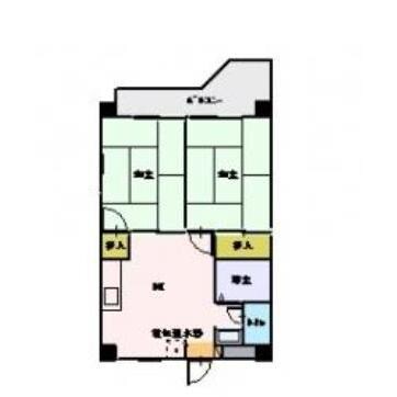 間取り図 大福マンション　Ⅱ