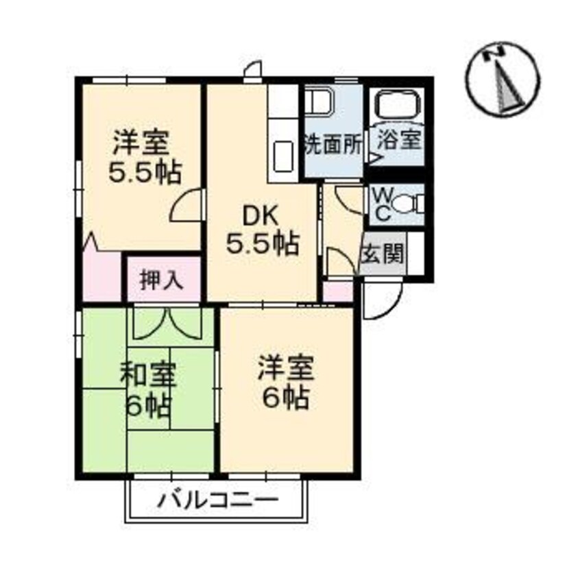 間取図 プレステージ　Ｃ棟