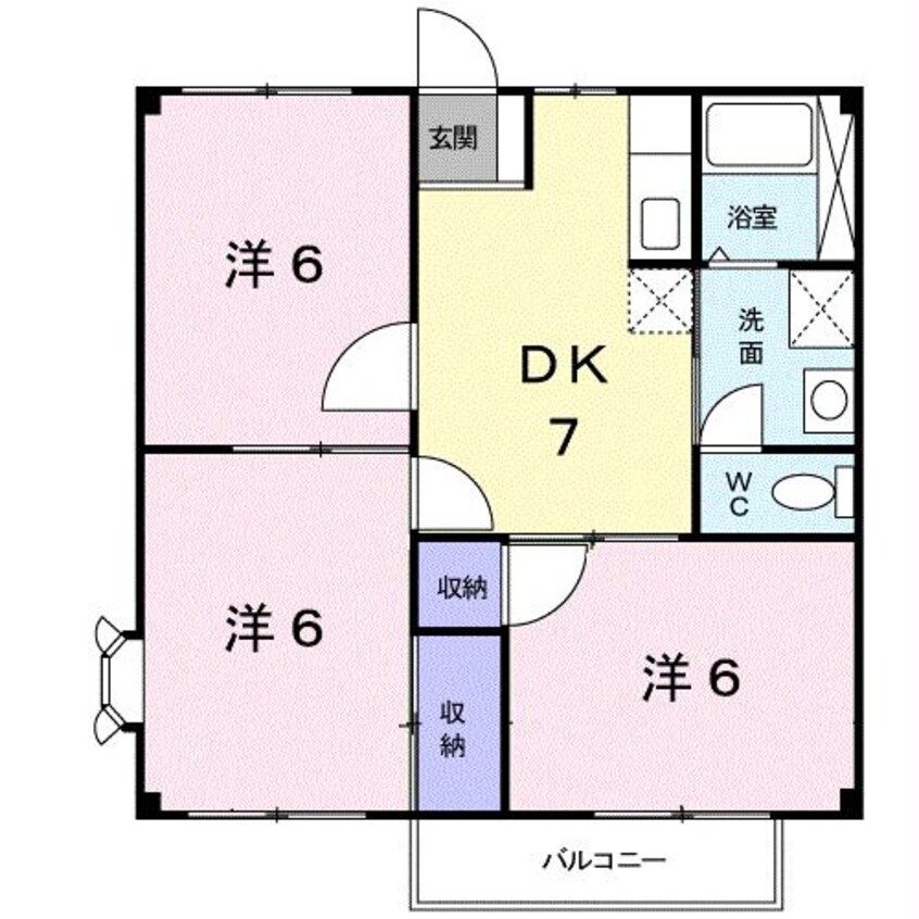 間取図 ニューシティ壱番館