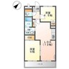 エルトハイムS 2LDKの間取り