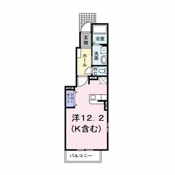 間取図 フォレストコート明神Ⅱ