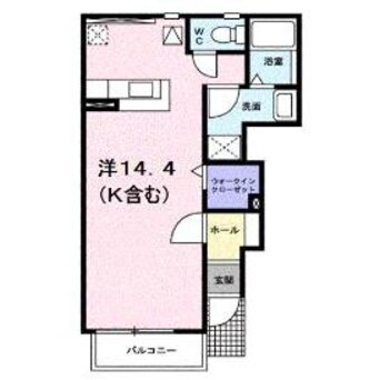 間取図 メゾネット　アイＡ