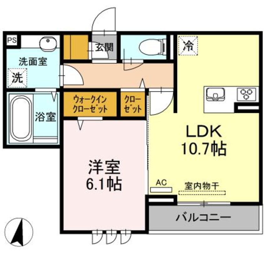 間取図 クシェル