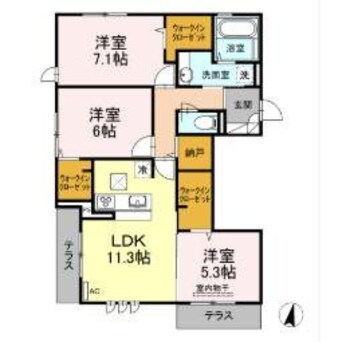 間取図 クシェル