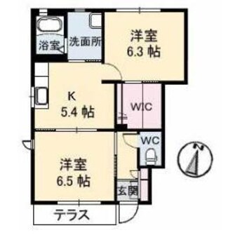 間取図 クレセントグリーン