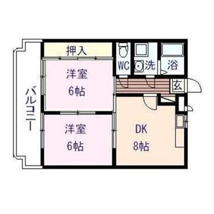 間取図 メゾンゆき