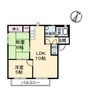 パサージュ　Ａ棟 2LDKの間取り
