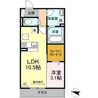 間取図 フレッチェ・ボスコⅢ（3）
