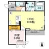 Ｄ-room引野 1LDKの間取り