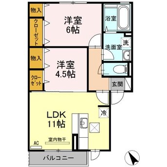 間取図 グリーンハイム（東川口町）