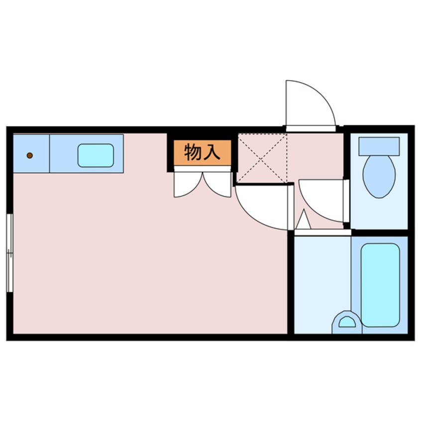 間取図 カジシマハイツ