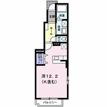 間取図 グラスコートⅡ