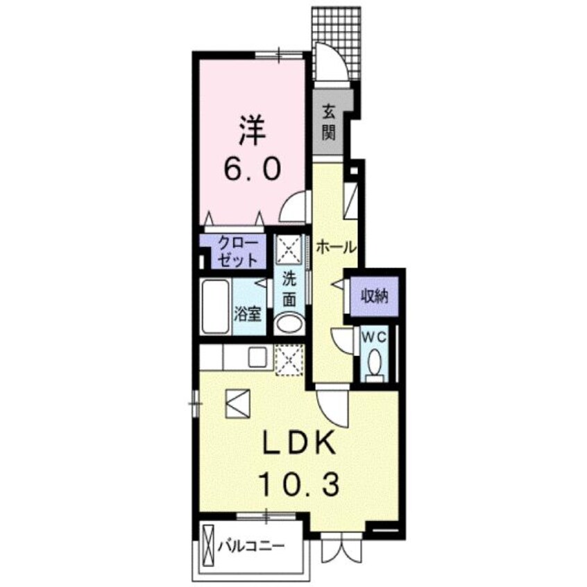 間取図 レジデンス穂垣